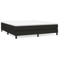 Thumbnail for Boxspringbett Schwarz 160x200 cm Stoff