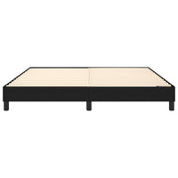 Thumbnail for Boxspringbett Schwarz 160x200 cm Stoff