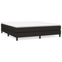 Thumbnail for Boxspringbett Schwarz 180x200 cm Stoff