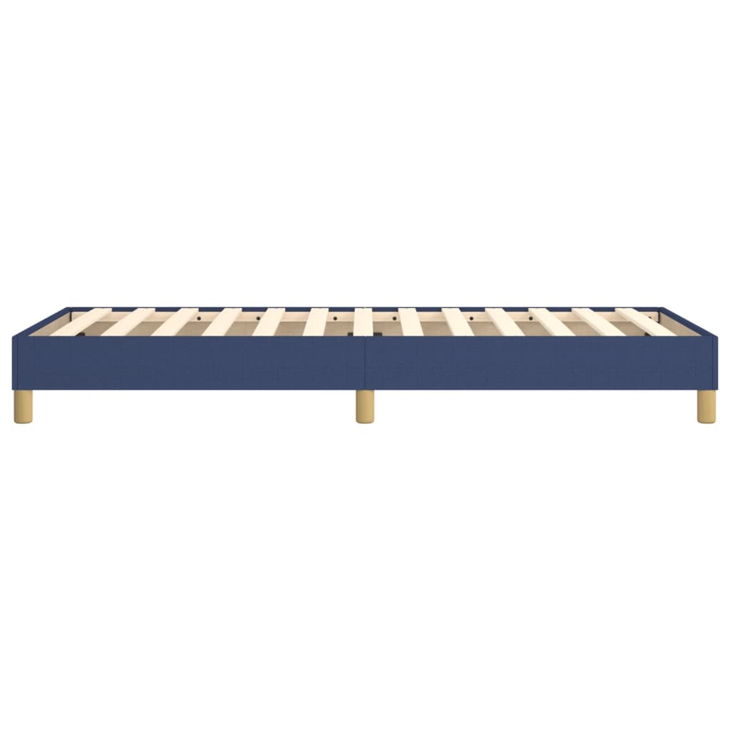 Boxspringbett Blau 90x190 cm Stoff