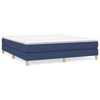 Thumbnail for Boxspringbett Blau 180x200 cm Stoff