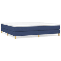 Thumbnail for Boxspringbett Blau 200x200 cm Stoff