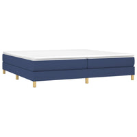Thumbnail for Boxspringbett Blau 200x200 cm Stoff