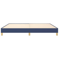 Thumbnail for Boxspringbett Blau 200x200 cm Stoff