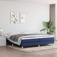 Thumbnail for Boxspringbett Blau 200x200 cm Stoff