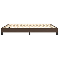 Thumbnail for Boxspringbett Braun 180x200 cm Kunstleder