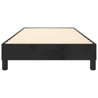 Thumbnail for Boxspringbett Schwarz 90x190 cm Samt