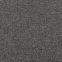 Thumbnail for Boxspringbett Dunkelgrau 140x190 cm Stoff