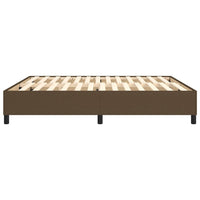 Thumbnail for Boxspringbett Dunkelbraun 180x200 cm Stoff