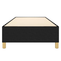 Thumbnail for Boxspringbett Schwarz 80x200 cm Stoff