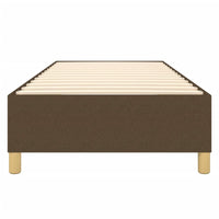 Thumbnail for Boxspringbett Dunkelbraun 80x200 cm Stoff