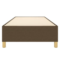 Thumbnail for Boxspringbett Dunkelbraun 90x200 cm Stoff