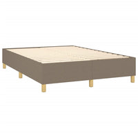 Thumbnail for Boxspringbett Taupe 140x190 cm Stoff