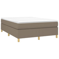 Thumbnail for Boxspringbett Taupe 140x200 cm Stoff