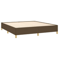 Thumbnail for Boxspringbett Dunkelbraun 180x200 cm Stoff
