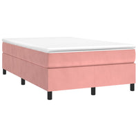 Thumbnail for Boxspringbett Rosa 120x200 cm Samt