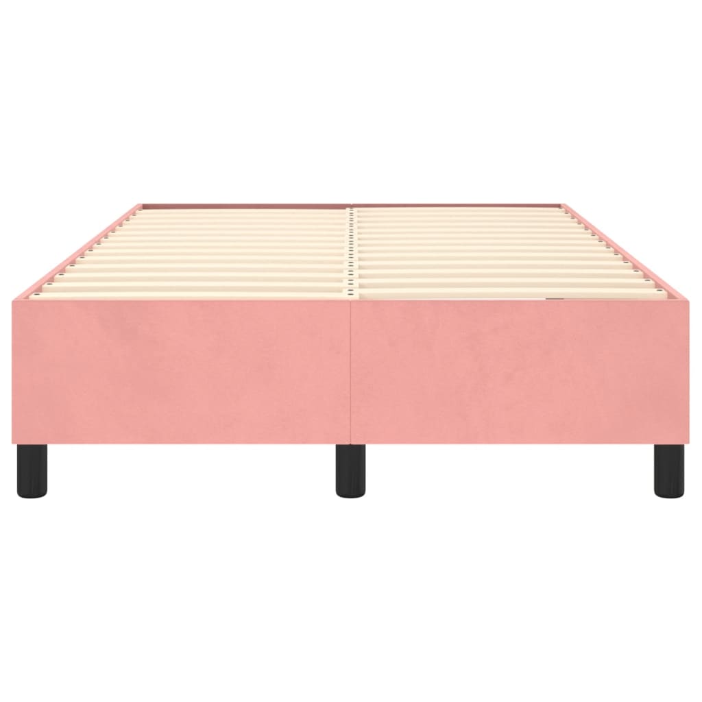 Boxspringbett Rosa 120x200 cm Samt