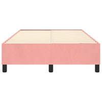 Thumbnail for Boxspringbett Rosa 120x200 cm Samt