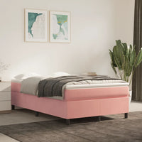 Thumbnail for Boxspringbett Rosa 120x200 cm Samt