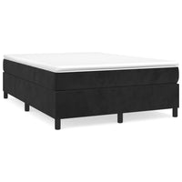 Thumbnail for Boxspringbett Schwarz 140x200 cm Samt