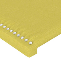 Thumbnail for Kopfteil mit Ohren Grün 103x23x78/88 cm Stoff