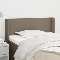 Thumbnail for Kopfteil mit Ohren Taupe 83x16x78/88 cm Stoff