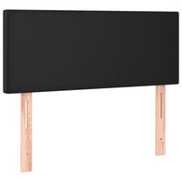 Thumbnail for LED Kopfteil Schwarz 80x5x78/88 cm Kunstleder