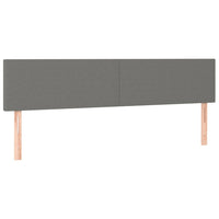Thumbnail for Boxspringbett mit Matratze Dunkelgrau 160x200 cm Stoff