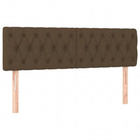 Thumbnail for Boxspringbett mit Matratze Dunkelbraun 140x190 cm Stoff