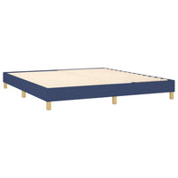 Thumbnail for Boxspringbett mit Matratze & LED Blau 180x200 cm Stoff