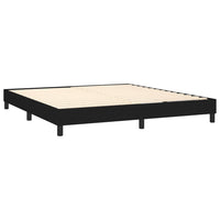 Thumbnail for Boxspringbett mit Matratze Schwarz 160x200 cm Stoff