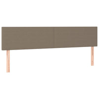 Thumbnail for Boxspringbett mit Matratze Taupe 160x200 cm Stoff
