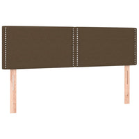 Thumbnail for Boxspringbett mit Matratze Dunkelbraun 140x200 cm Stoff