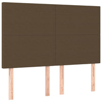Thumbnail for Boxspringbett mit Matratze Dunkelbraun 140x190 cm Stoff