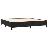 Thumbnail for Boxspringbett mit Matratze Schwarz 200x200 cm Samt