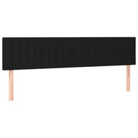 Thumbnail for Boxspringbett mit Matratze Schwarz 180x200 cm Stoff