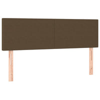 Thumbnail for Boxspringbett mit Matratze Dunkelbraun 140x190 cm Stoff