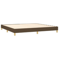 Thumbnail for Boxspringbett mit Matratze Dunkelbraun 200x200 cm Stoff