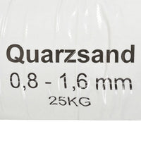 Thumbnail for Filtersand 25 kg 0,8-1,6 mm