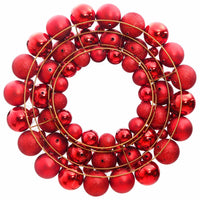Thumbnail for Weihnachtskranz Rot 45 cm Polystyrol