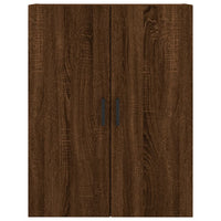 Thumbnail for Highboard Braun Eichen-Optik 69,5x34x180 cm Holzwerkstoff