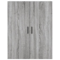 Thumbnail for Highboard Grau Sonoma 69,5x34x180 cm Holzwerkstoff