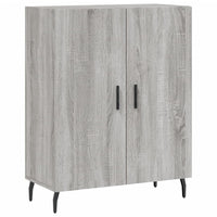 Thumbnail for Highboard Grau Sonoma 69,5x34x180 cm Holzwerkstoff