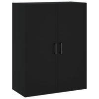 Thumbnail for Highboard Schwarz 69,5x34x180 cm Holzwerkstoff