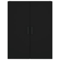 Thumbnail for Highboard Schwarz 69,5x34x180 cm Holzwerkstoff