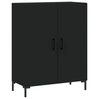 Thumbnail for Highboard Schwarz 69,5x34x180 cm Holzwerkstoff