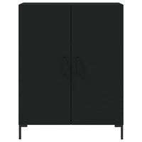 Thumbnail for Highboard Schwarz 69,5x34x180 cm Holzwerkstoff