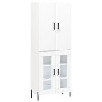 Thumbnail for Highboard Weiß 69,5x34x180 cm Holzwerkstoff