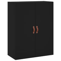 Thumbnail for Highboard Schwarz 69,5x34x180 cm Holzwerkstoff