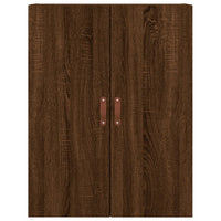 Thumbnail for Highboard Braun Eichen-Optik 69,5x34x180 cm Holzwerkstoff